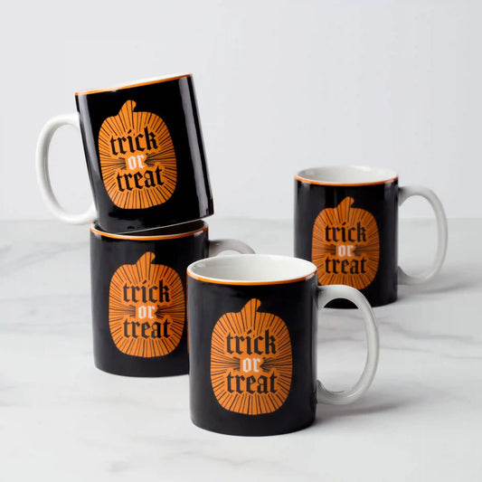 Vintro Halloween Mugs, Set of 4