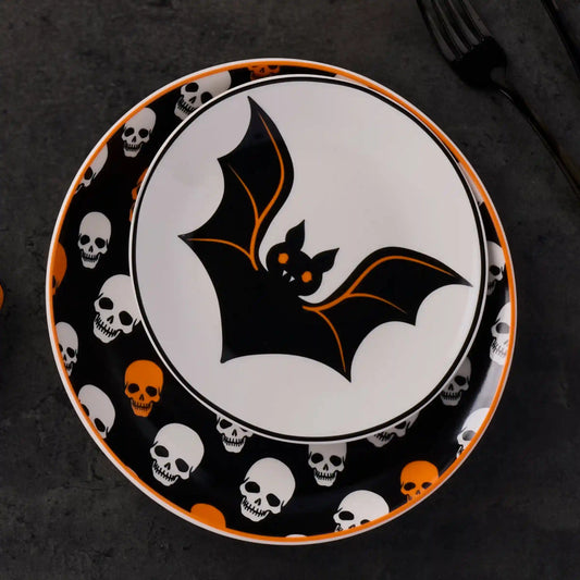 Vintro Halloween Tidbit Plates, Set of 4