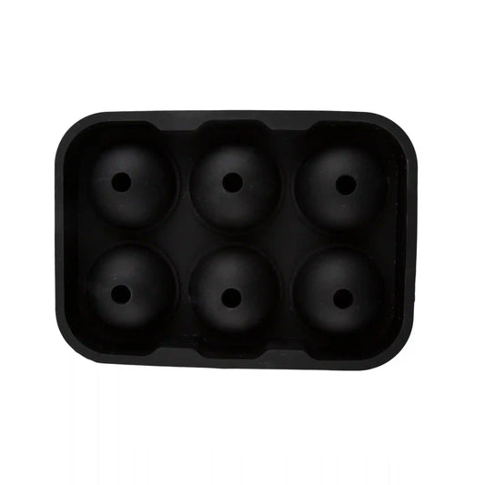 Black Round Silicone Ice Mold