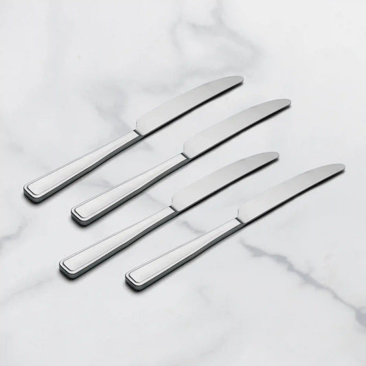 Reid Satin Dinner Knives, Set of 4