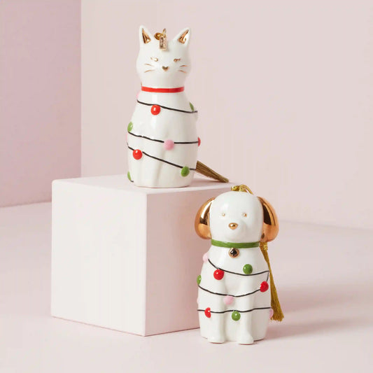 Be Jolly Dog Ornament