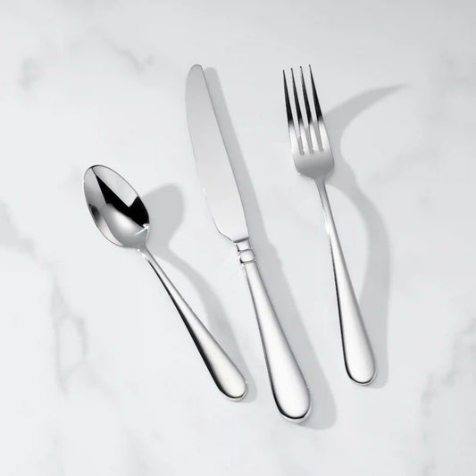 Studio 1414 Mirror 24 Piece Flatware Set with Caddy
