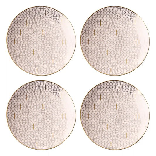 Trianna Blush Salad Plates, Set of 4