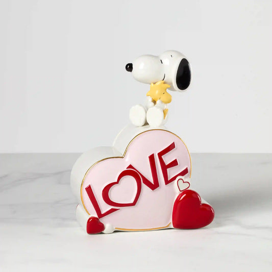 Snoopy Valentine's Day Candy Jar