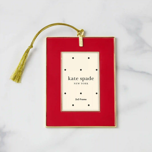 Be Jolly Red Mini Frame Ornament
