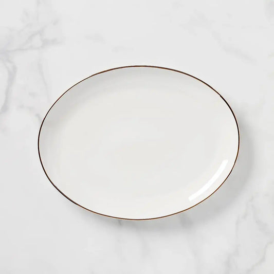 Trianna White Serving Platter