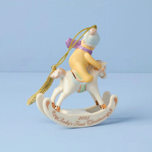 2025 Winnie The Pooh Baby's 1st Christmas Ornament