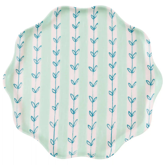 Flora Reusable Large Plates, Set of 6