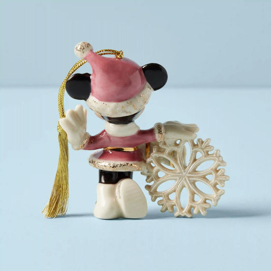 Personalized Minnie Mouse Snowflake Ornament