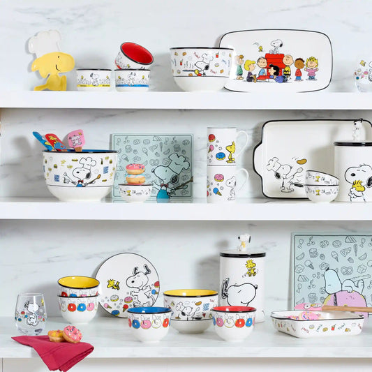 Chef Snoopy Snack Bowls, Set of 4