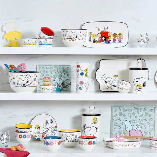 Chef Snoopy Dessert Bowls, Set of 4