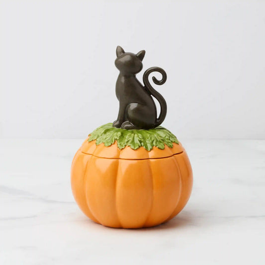 Haunted Halloween Covered Candy Jar