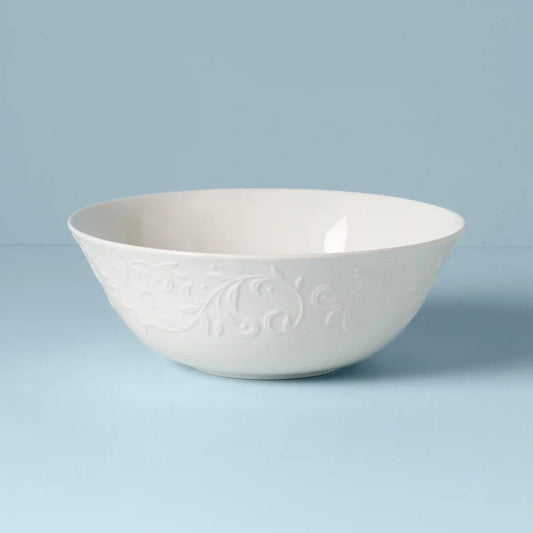 Opal Innocence Carved Serving Bowl