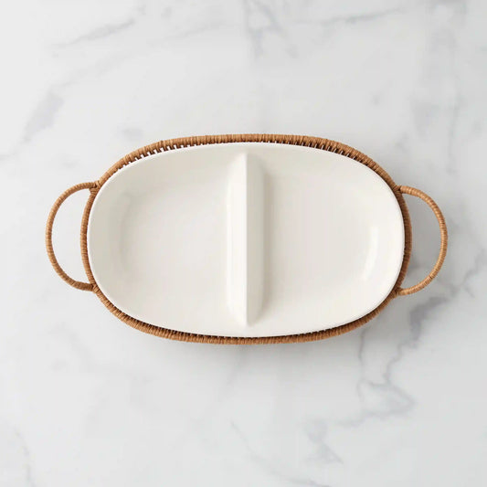 Willow & White, Divided Server with Tray