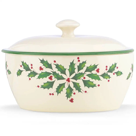 Holiday Covered Casserole Dish