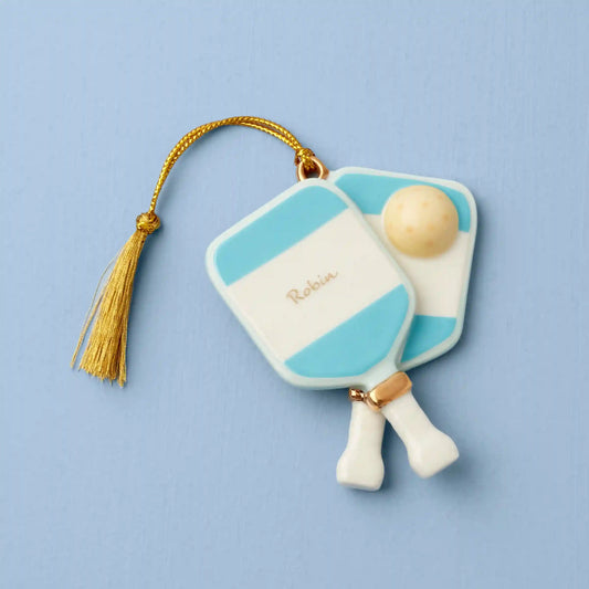 Personalized Pickleball Ornament