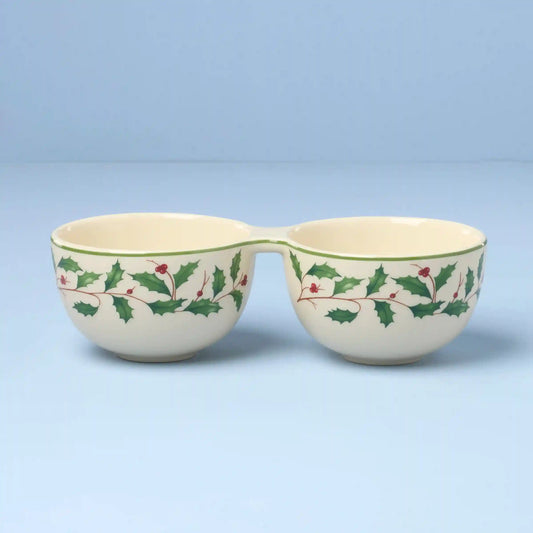 Holiday Double Dip Bowl