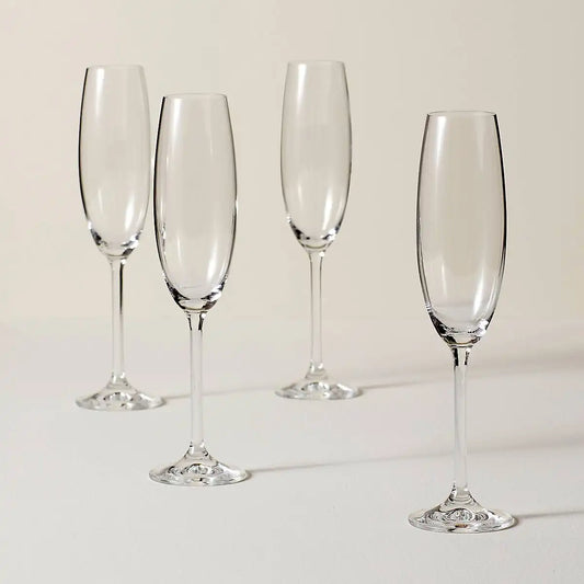 Tuscany Classics Flute Glasses, Set of 4