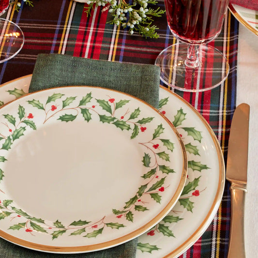 Holiday Dinner Plates, Set of 6