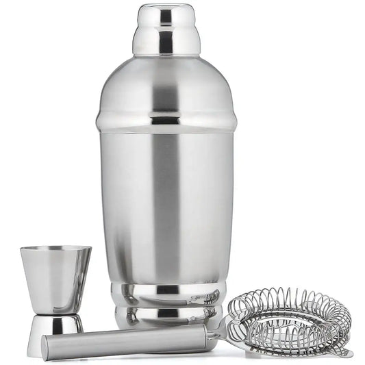 Tuscany Classics Stainless Steel Cocktail Shaker & Strainer Set