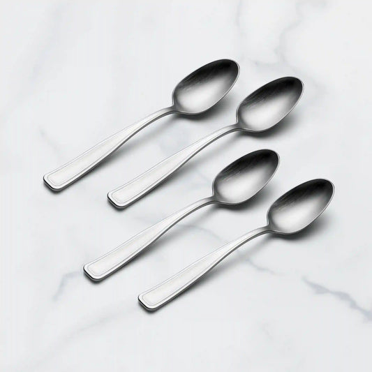 Reid Satin Teaspoons, Set of 4