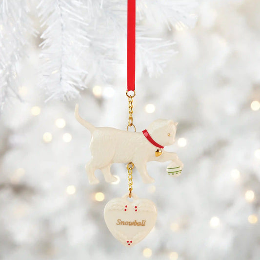 Personalized Playful Cat Ornament