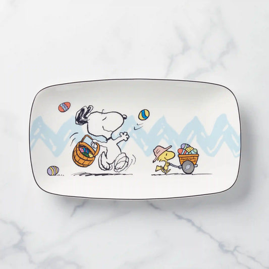 Snoopy Easter Hors d'Oeuvre Tray