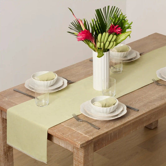 French Perle Pistachio Runner