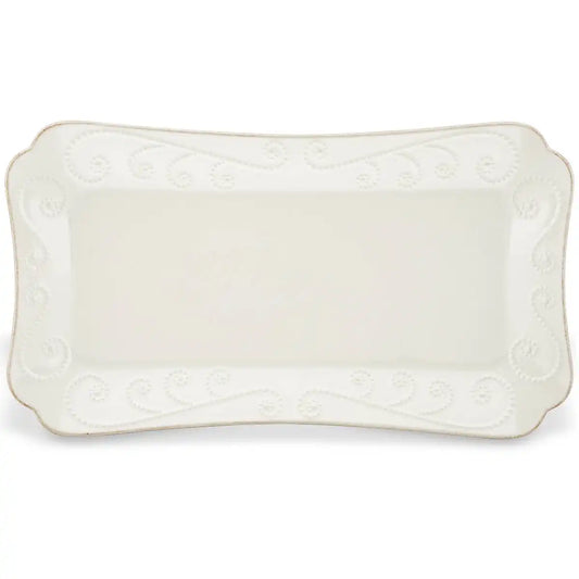 French Perle White Hors d'Oeuvres Tray
