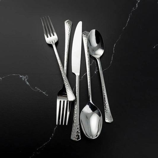 Reagan Hammered 20-Piece Flatware Set