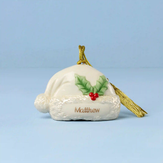 Personalized My Santa Hat Ornament