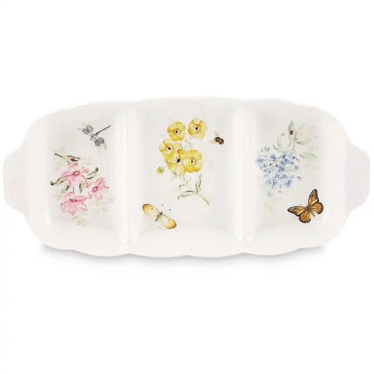 Butterfly Meadow Divided Serving Dish